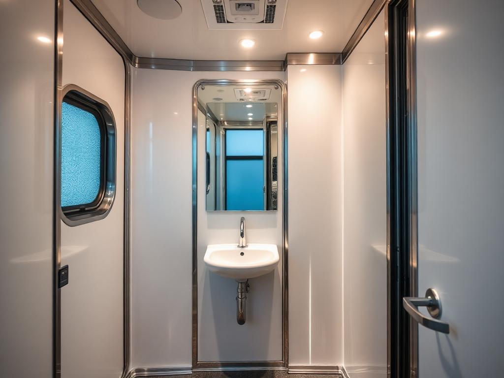 Luxury Restroom Trailers in Ashland, MA